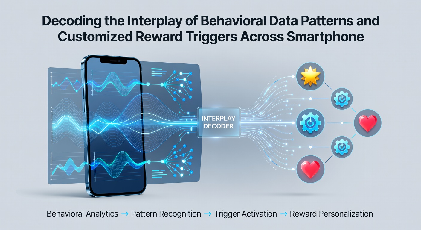 Analytics dashboard showing behavioral segments and reward trigger performance metrics on a tablet device