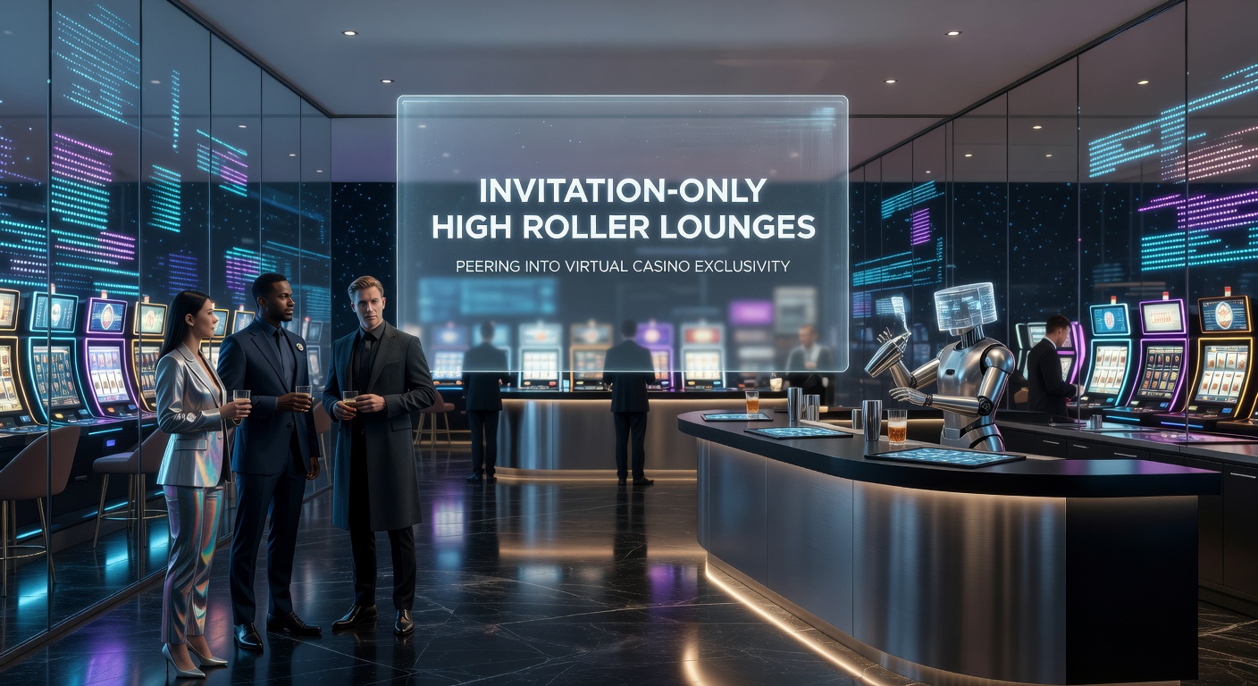 Close-up of a virtual VIP invitation screen showing golden envelope, personalized high-roller stats, and exclusive lounge access button